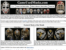 Tablet Screenshot of gameusedmasks.com